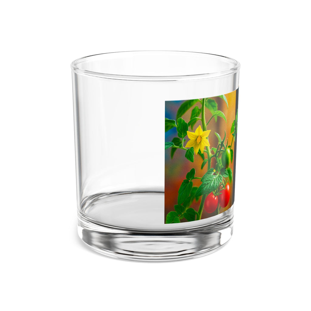 Garden Fresh Rocks Glass, 10oz - Perfect for Nature Lovers