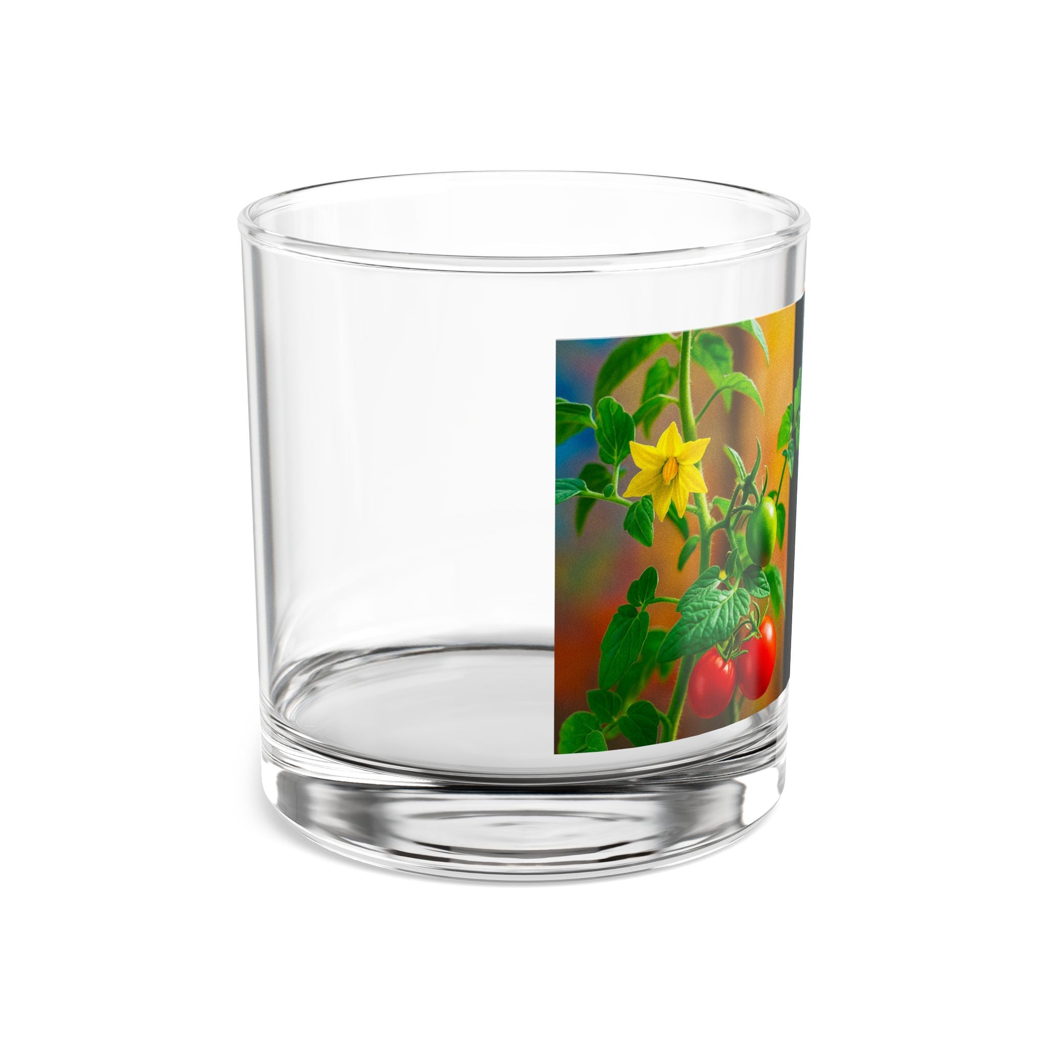 Garden Fresh Rocks Glass, 10oz - Perfect for Nature Lovers