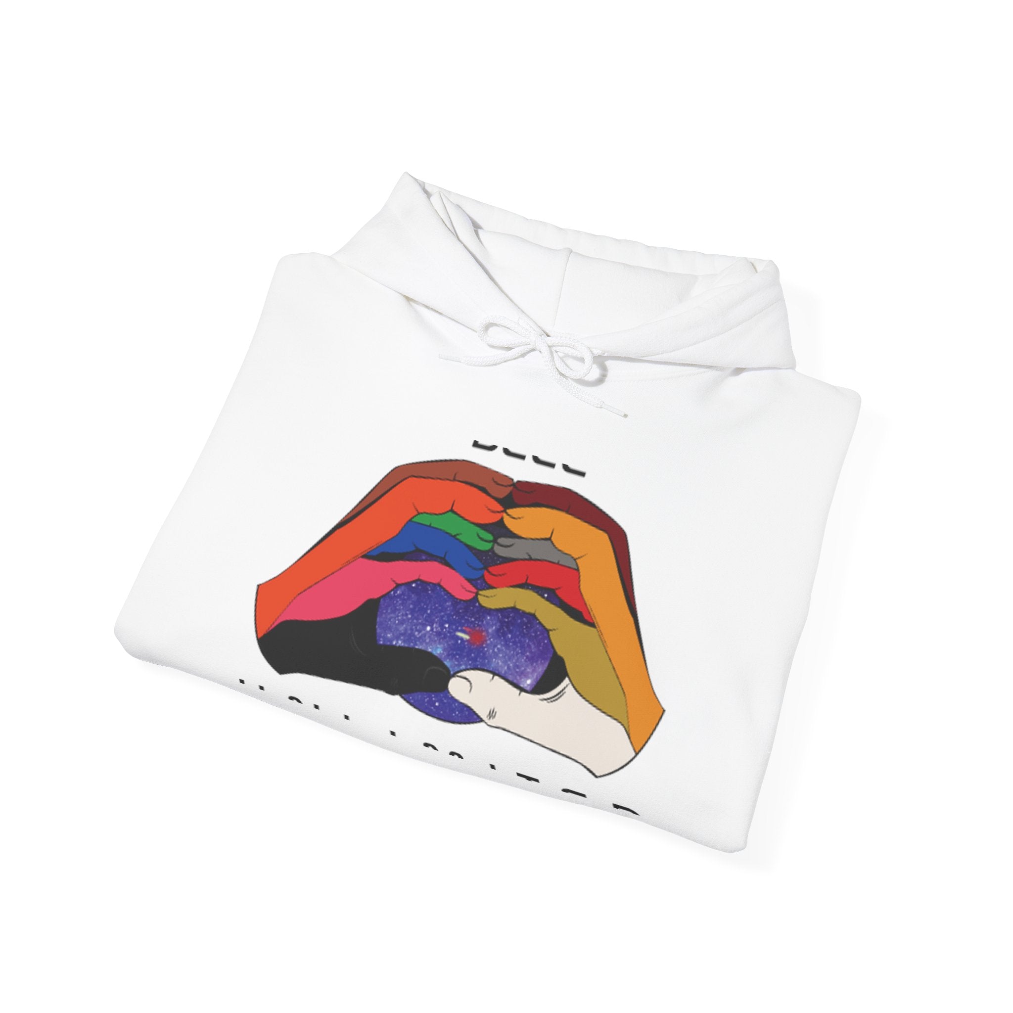 Colorful Hands Unisex Hoodie - Vibrant Art Sweatshirt, Cozy Layer for All Occasions, Perfect Gift for Friends, Inclusive Fashion