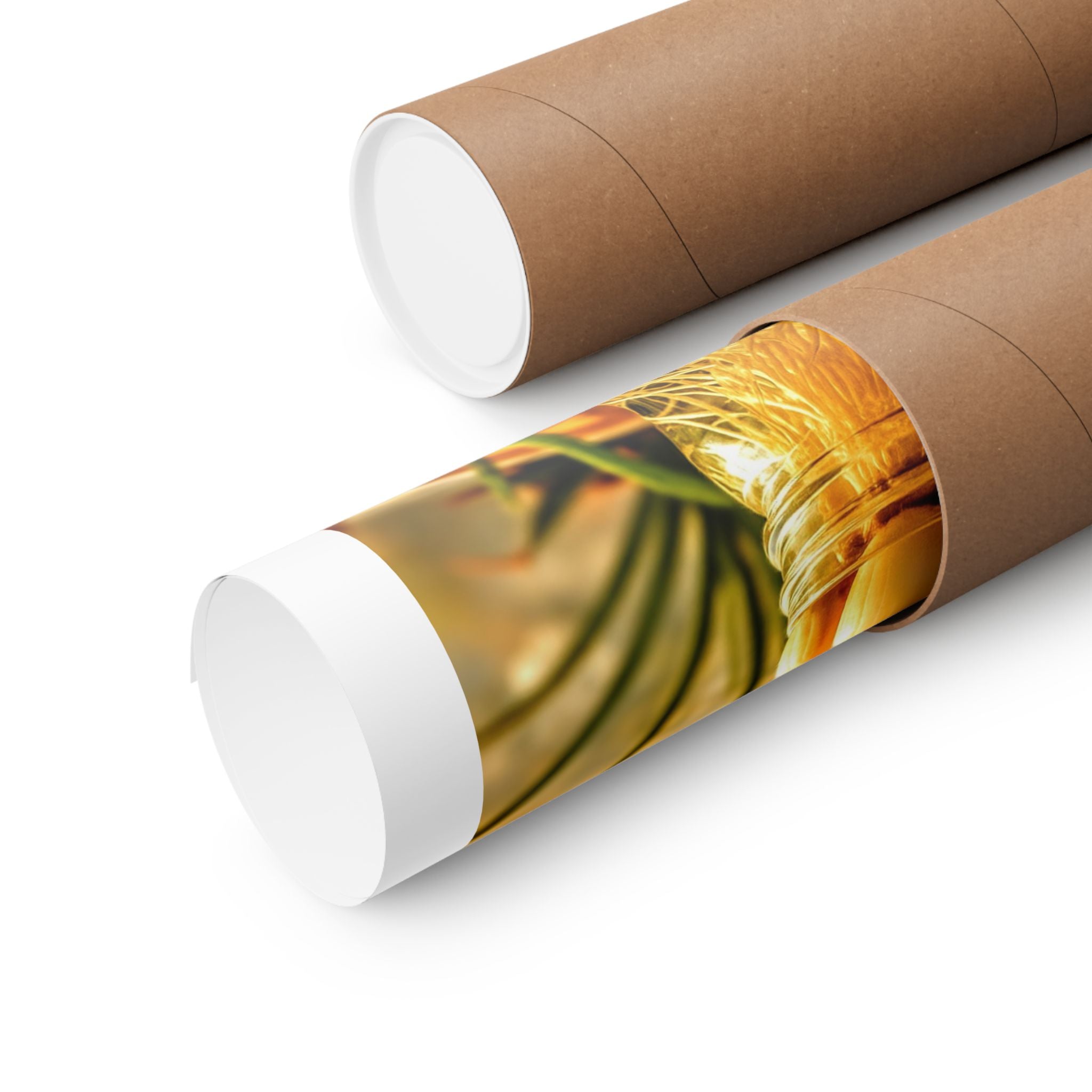 Fresh Scallions & Roots Botanical Poster - Farm-to-Table Art