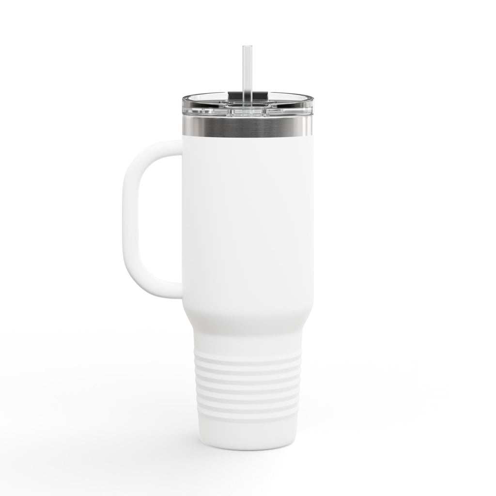 BEEEEEE Insulated Travel Mug — #DELICIOUSISALWAYSONTHEMENU