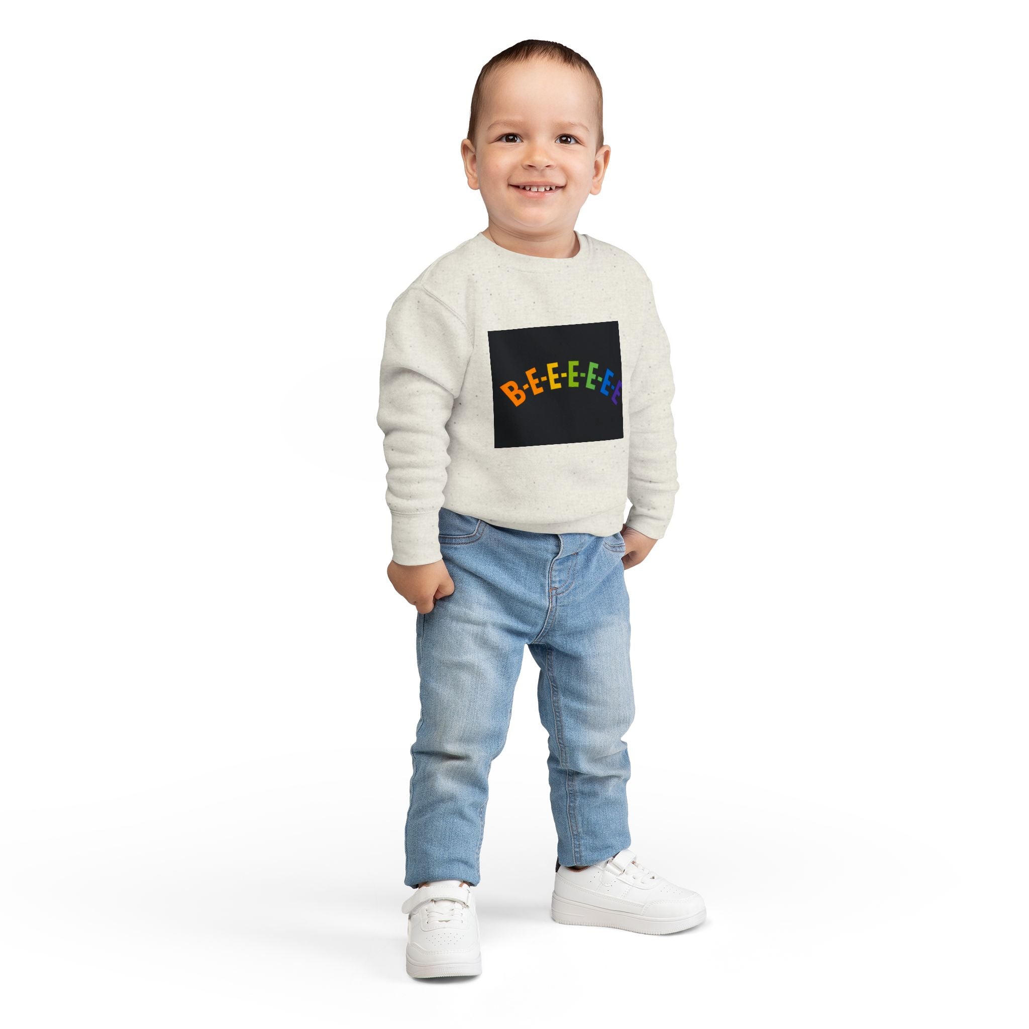 BEEEEEE Toddler Sweatshirt — Even Toddlers Can Practice Virtue