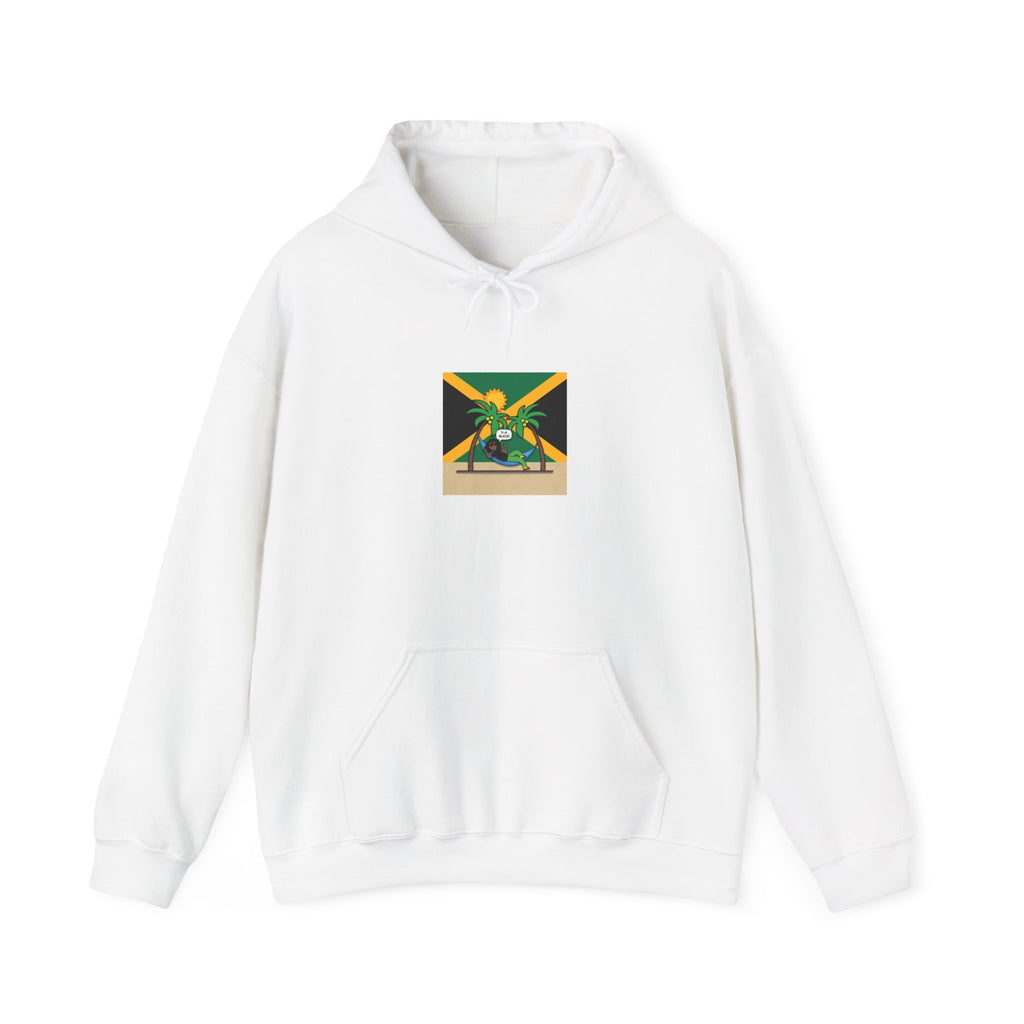 Jamaican Vibes Unisex Hoodie, Cozy Sweatshirt, Perfect for Festivals, Gift for Friends, Spring & Fall Wear