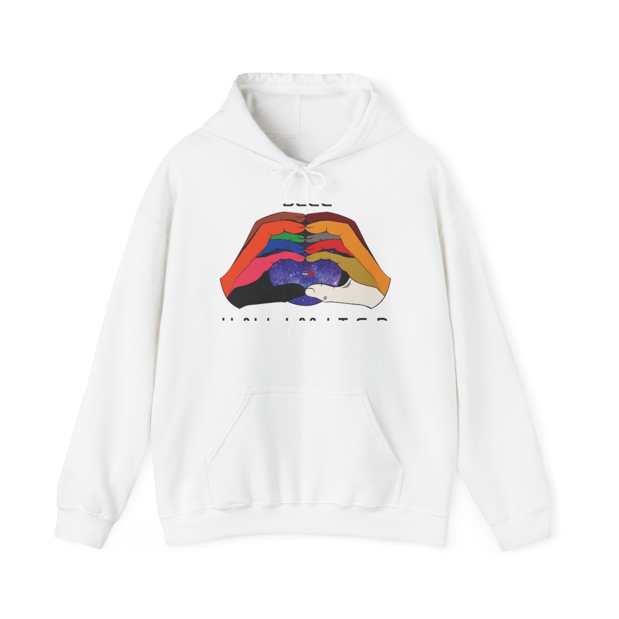 Colorful Hands Unisex Hoodie - Vibrant Art Sweatshirt, Cozy Layer for All Occasions, Perfect Gift for Friends, Inclusive Fashion