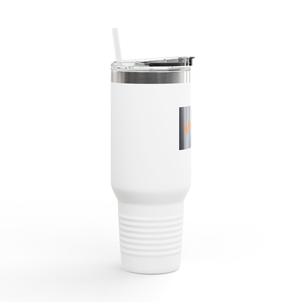 BEEEEEE Insulated Travel Mug — #DELICIOUSISALWAYSONTHEMENU