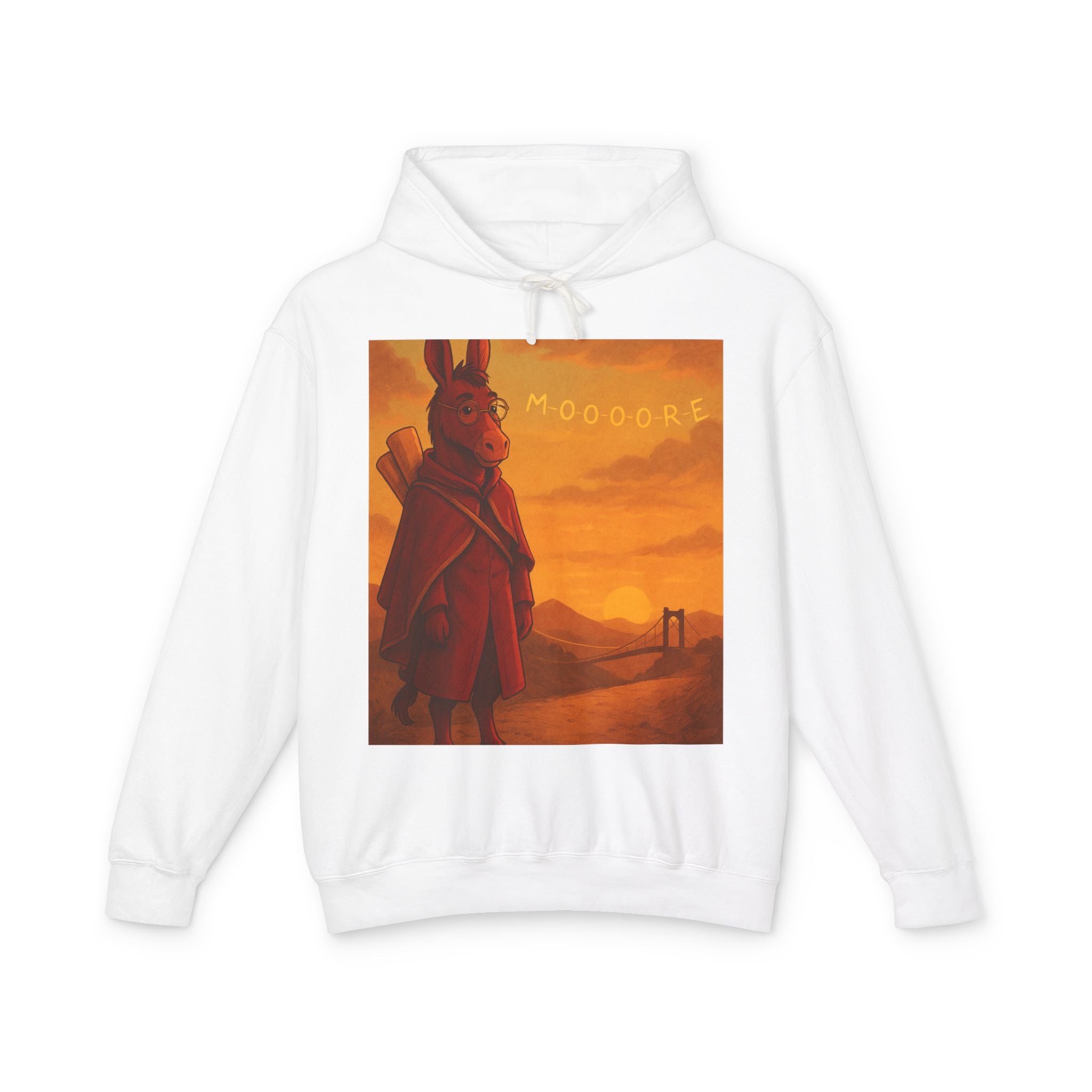 Custom Lightweight Hooded Sweatshirt - 100% US Cotton