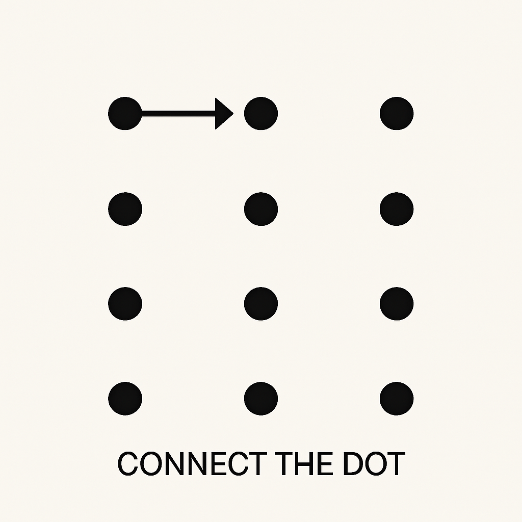 MindSurf Connect the Dots Poster - Kids Mind Fluidity Collection