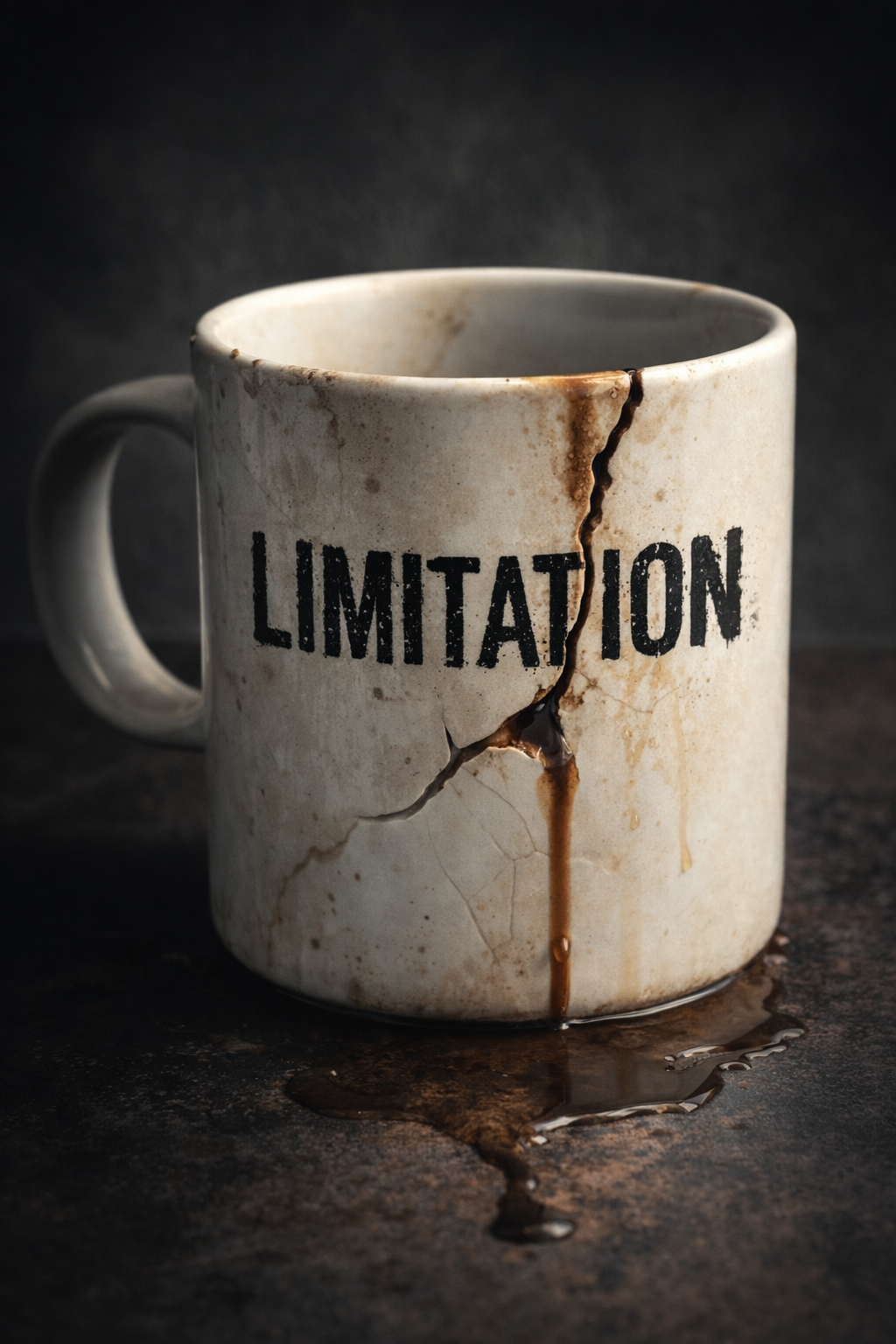 LIMITATION — Morning Mug Breakdown