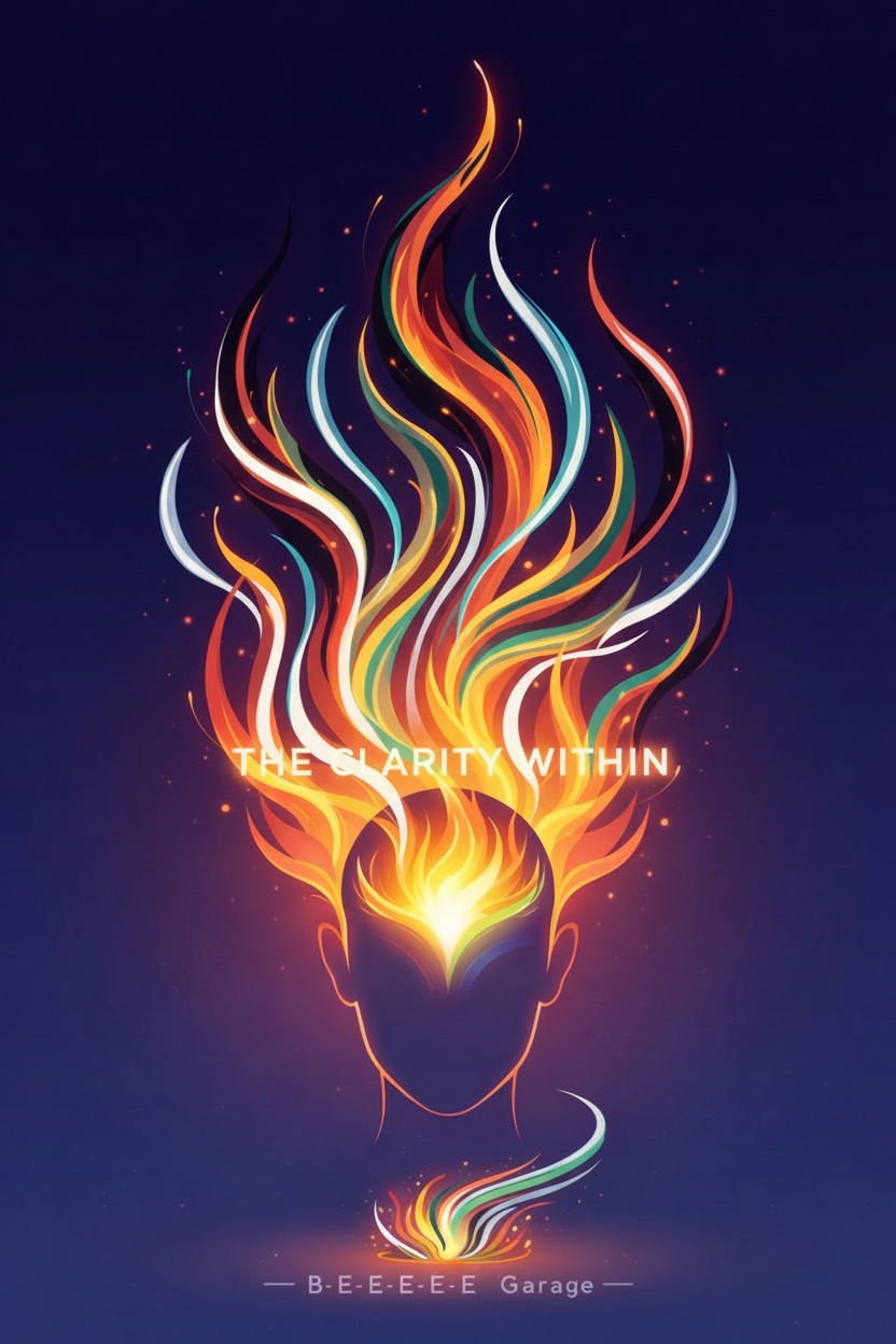 Mind Flame Digital Wallpaper — The Clarity Within | Trust Bridge